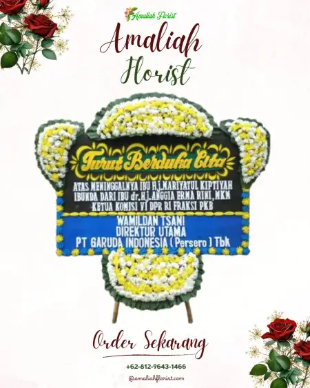 Papan Bunga Duka Kampung Pelita